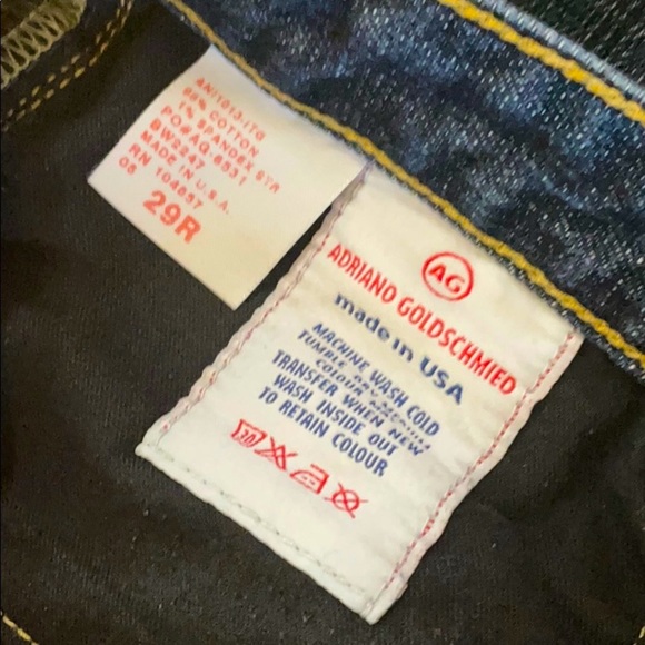 🍄Adriano Goldschmied AG Jeans - The Angel 29R🍄 - Picture 2 of 9
